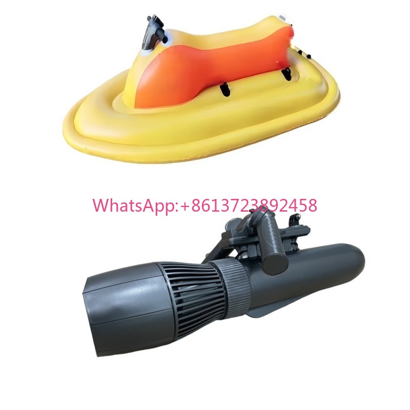 Fishing Equipment Jet - Elektrische opblaasbare jetski, uitgerust met een