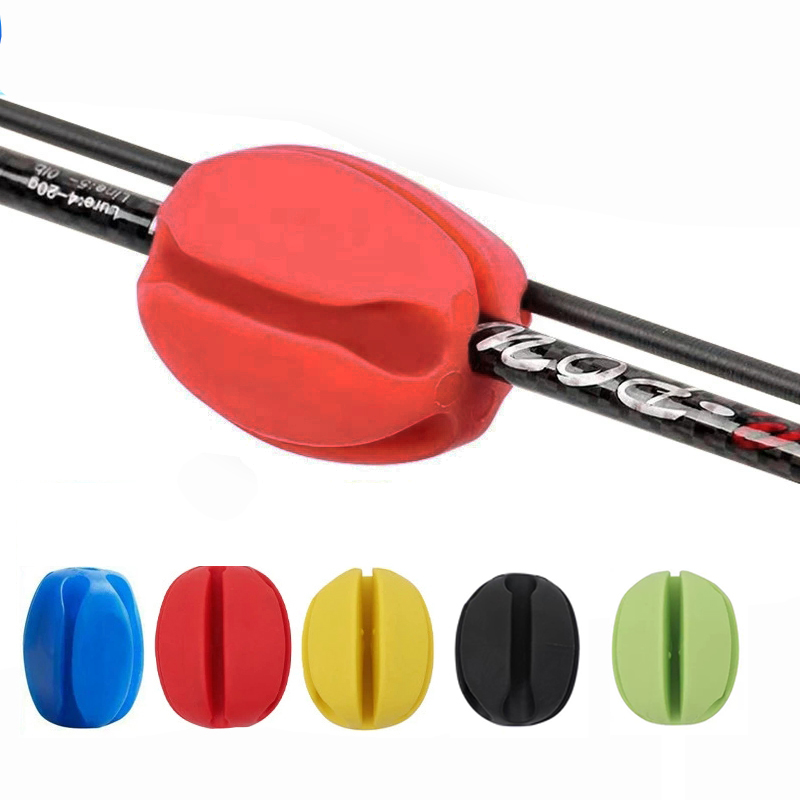 Fishing Equipment Holder - 2 STUKS Siliconen Hengelhouder Balriemen 5-gaats