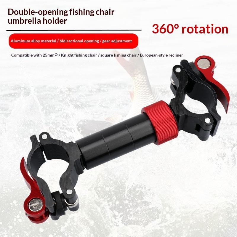 Fishing Equipment Jet - Visstoel Parapluhouder Aluminiumlegering Draaibaar Verstelbare montagestandaard