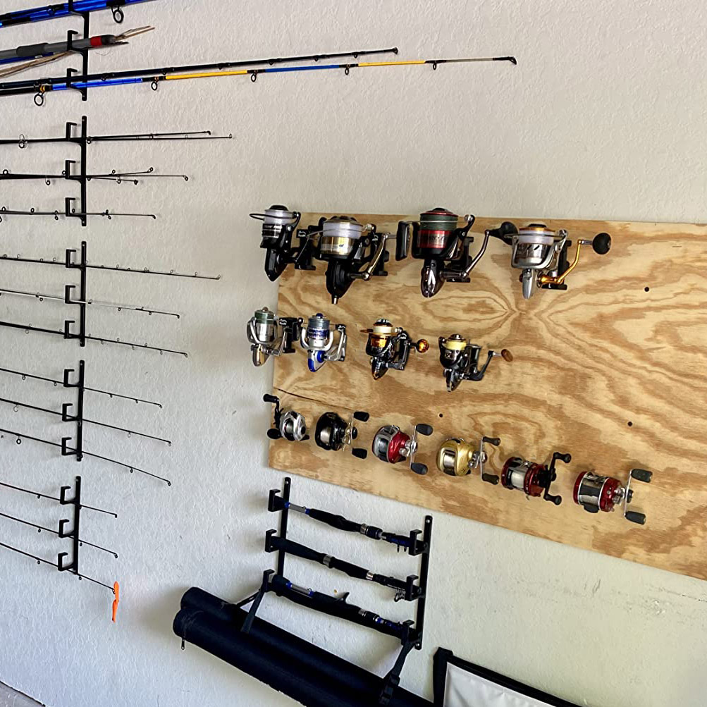 5 stuks wandgemonteerde vismol - Fishing Equipment Holder recensie en prijs
