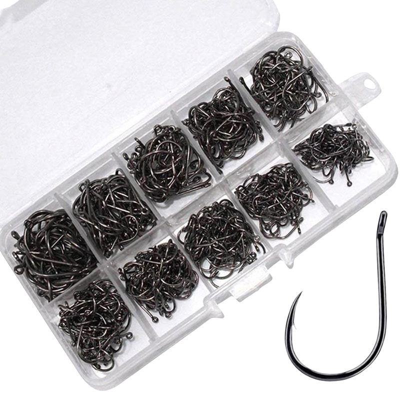 100-500 stuks vishaken set, ho - Fishing Equipment Jet recensie en prijs