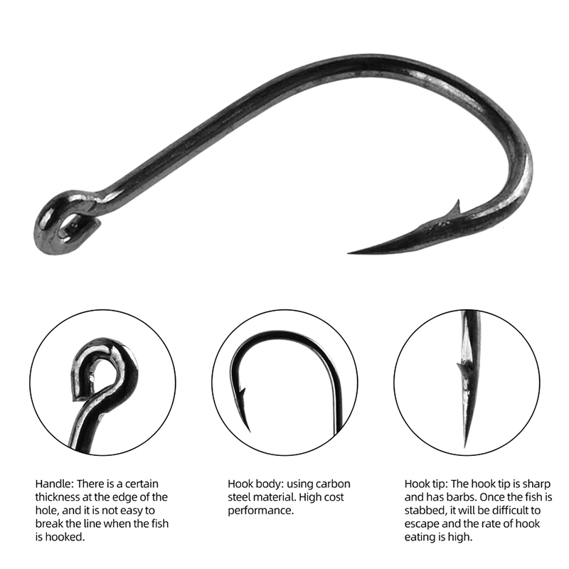 100-500 stuks vishaken set, ho - Fishing Equipment Jet recensie en prijs